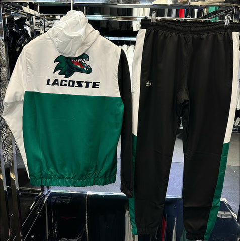 LACOSTE ΣΕΤ - ΛΕΥΚΟ ΠΡΑΣΙΝΟ ΜΑΥΡΟ B10